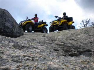 Cuatrimotos en Córcega 